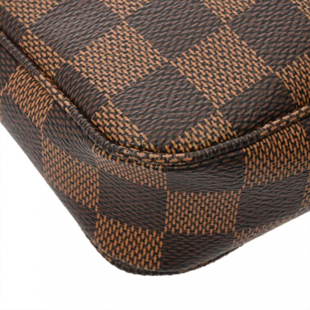 LOUIS VUITTON Authentic Brown Damier Canvas Pochette Pouch - Picture 7 of 11